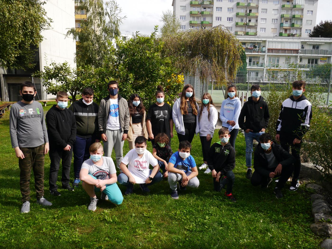 2c Klasse im Schuljahr 2019/20 mit MNS