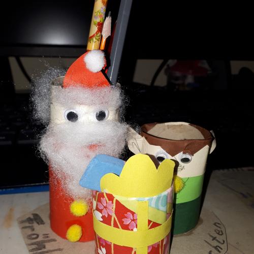 Bunte Weihnachtsgrüße