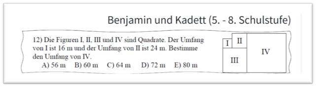 Juni-Aufgabe zum Lösen.