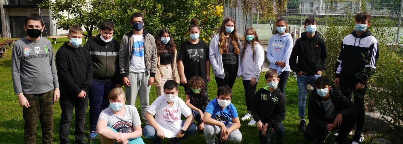 2c Klasse im Schuljahr 2019/20 mit MNS